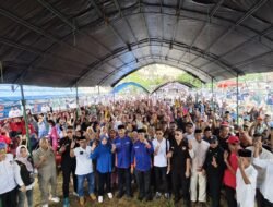 Kampanye Perdana PAMMASE di Kecamatan Gilireng Memukau, Ribuan Warga Antusias Hadir