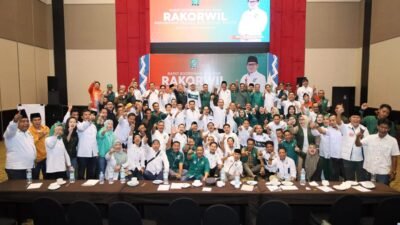 Jelang Masa Tenang, DPW PKB Sulsel Gelar Rakorwil untuk Konsolidasi Pemenangan